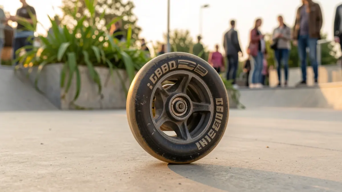 Imatge genèrica d'un skate park amb elements verds.