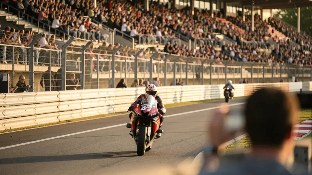 Imatge genèrica d'un circuit de motociclisme.