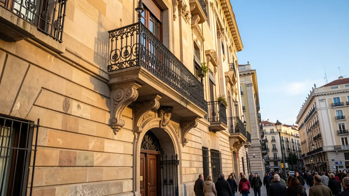 Imagen genérica de la fachada de un ayuntamiento de Barcelona.