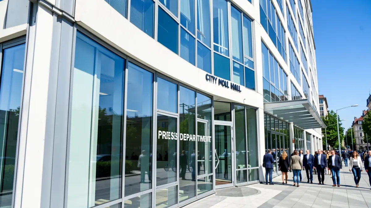 Generic image of a modern office building.