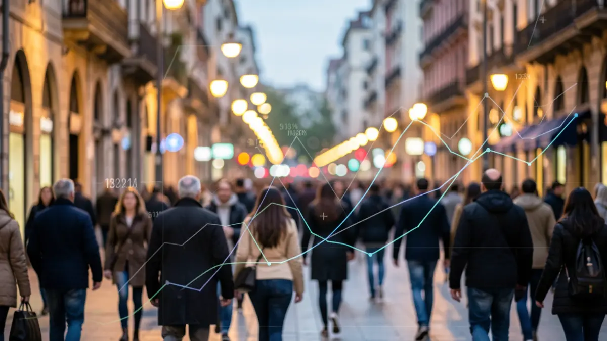 Imagen genérica de datos de delincuencia en Barcelona.