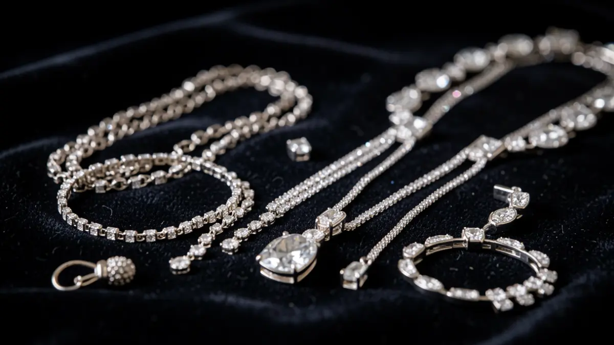 Imagen genérica de joyas brillantes.