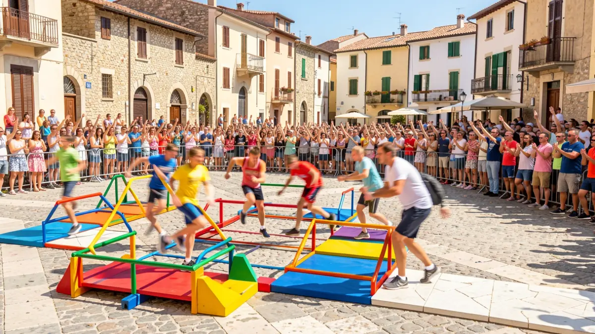 Imatge genèrica del programa 'Grand Prix del Verano' amb un concurs i públic.