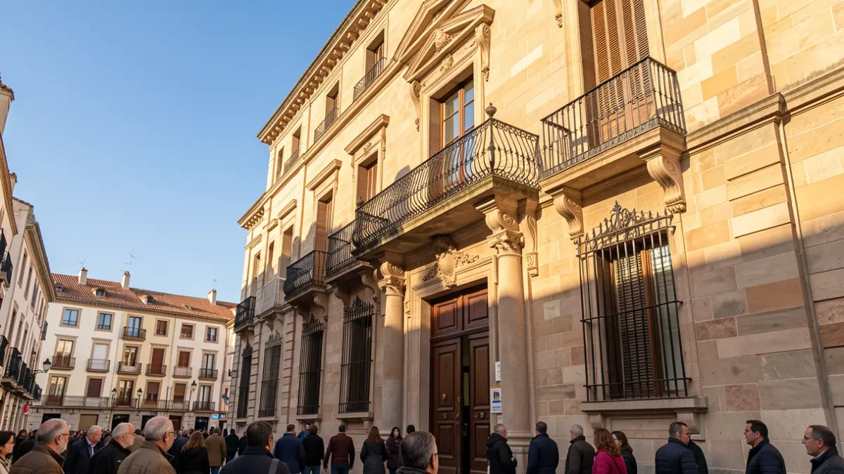 Generic image of a Catalunya town hall facade.