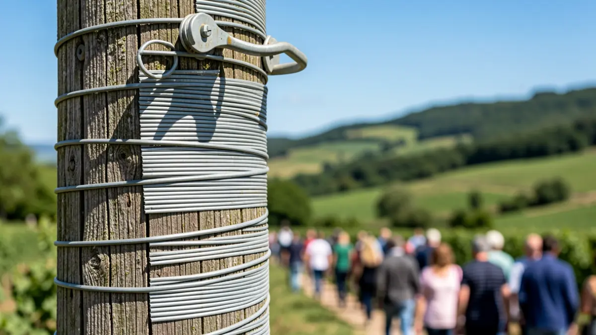 Adaptation of electrical poles to protect wildlife in the Girona region.