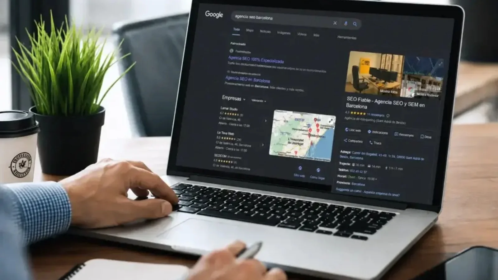 Posicionament web a Barcelona
