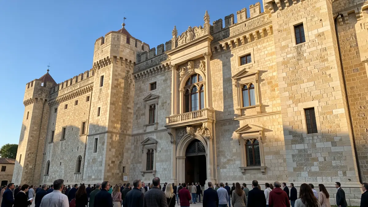 Fachada del Castell de Masricart en la Canonja.