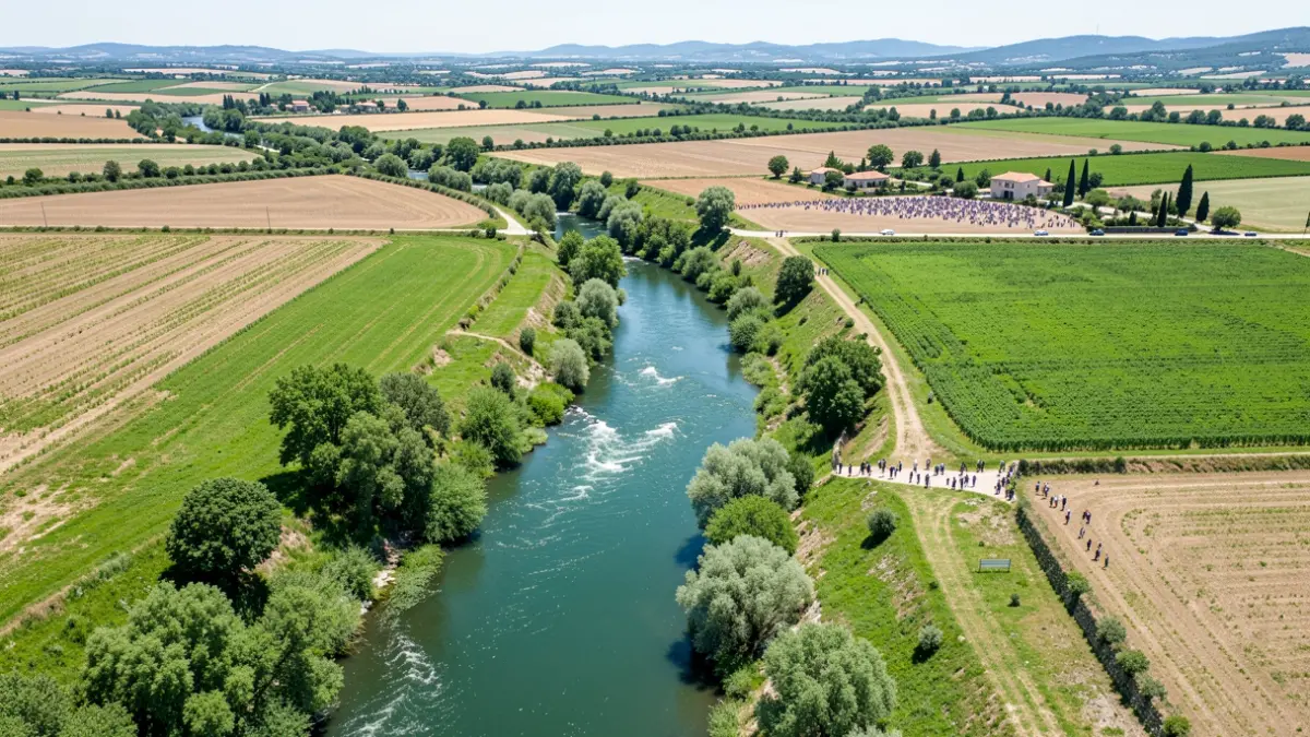 Imatge genèrica d'un entorn natural amb camps i vegetació.