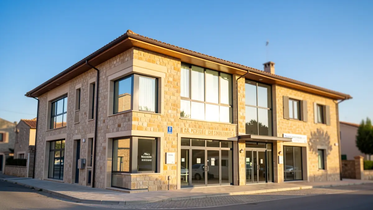 Imatge genèrica d'un edifici municipal a Catalunya.