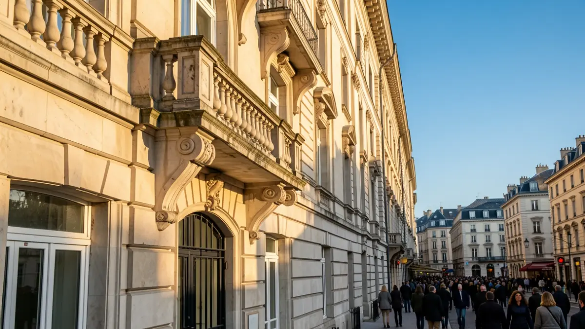 Generic image of a municipal building facade with stone details.