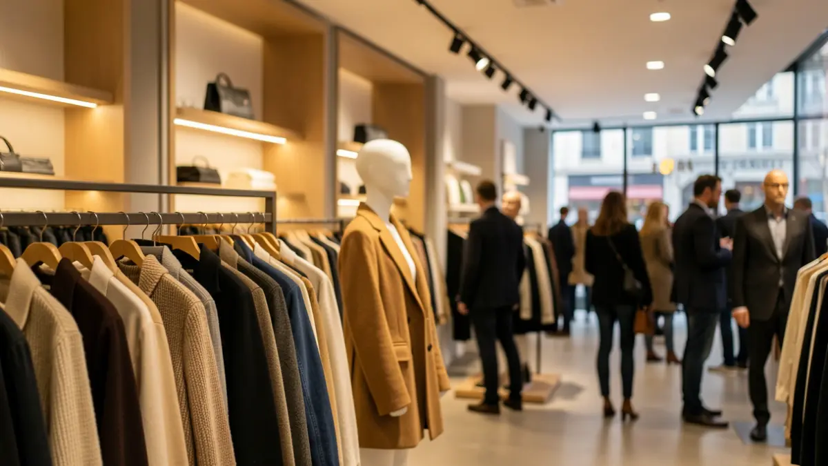 Imagen genérica de un interior de tienda de moda.