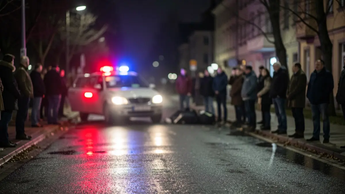Imatge genèrica de llums d'emergència en un accident de trànsit.
