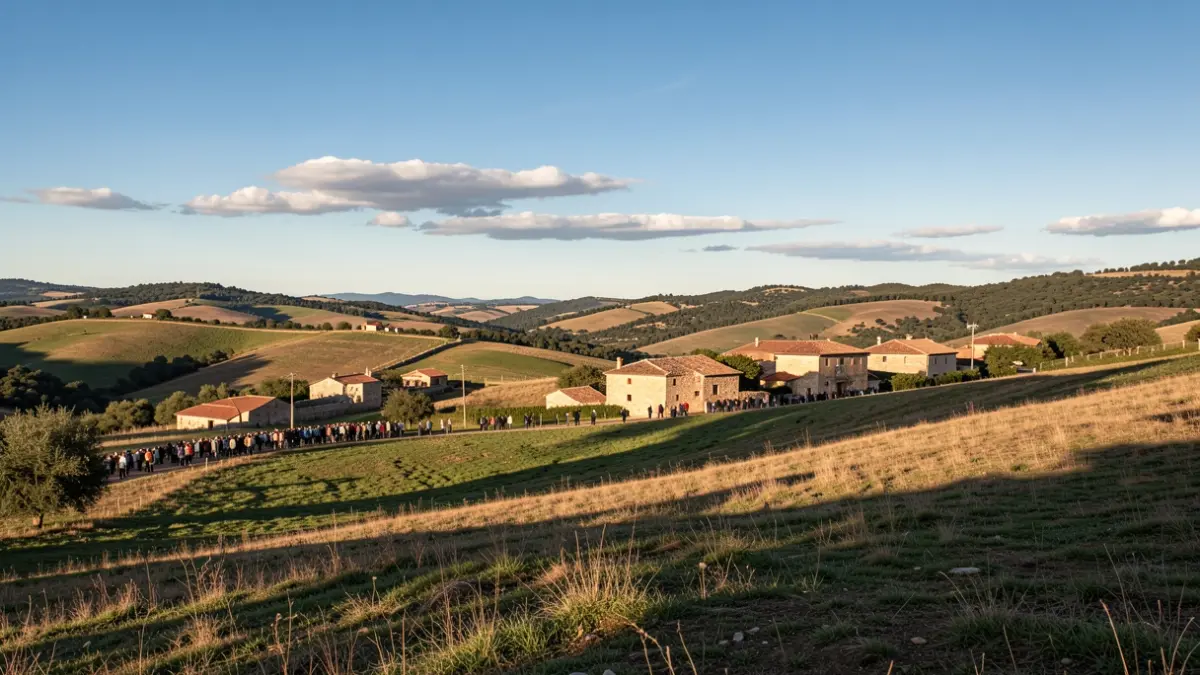 Imatge genèrica de paisatge rural a Catalunya.