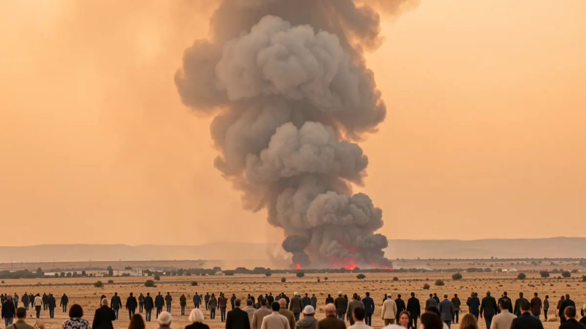 Generic image of wildfire smoke.
