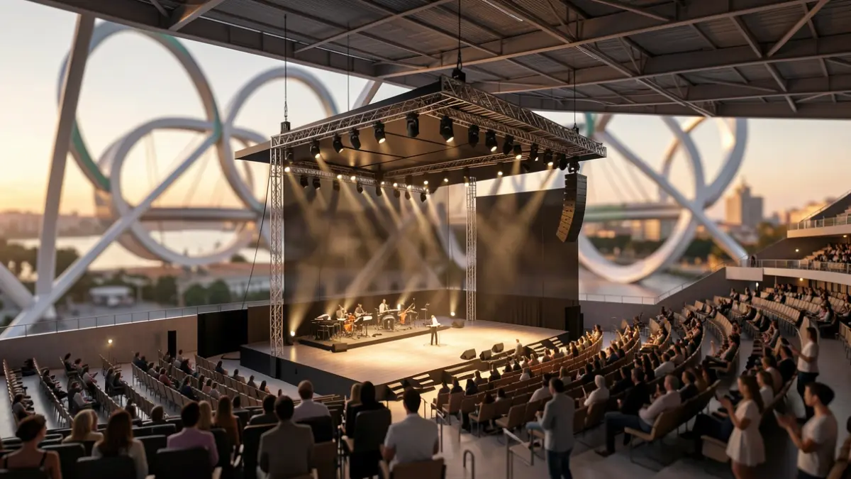 Architectural rendering of the new Sant Jordi Club in Barcelona.