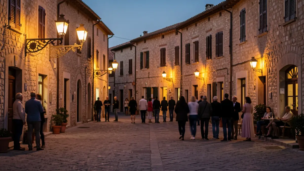 Generic image of a square with a cultural atmosphere.