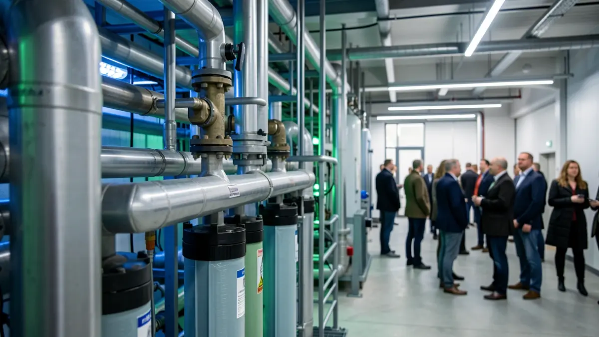 Generic image of a water treatment plant.