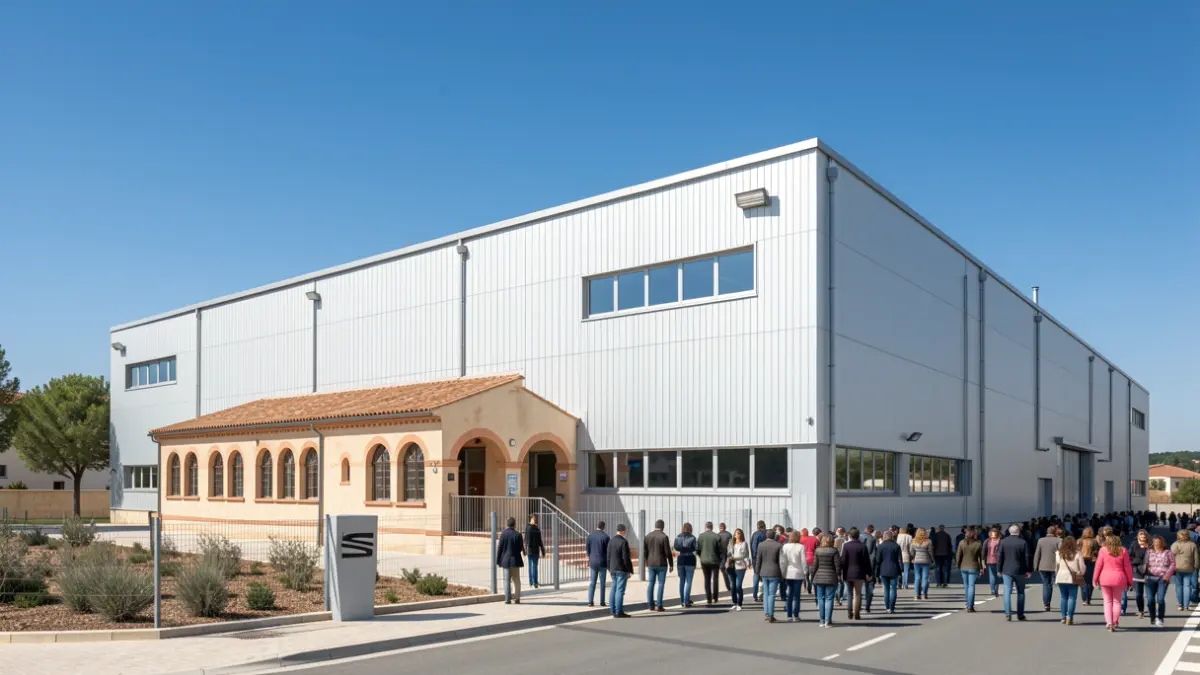 Imagen genérica de la fábrica de SEAT en Martorell.