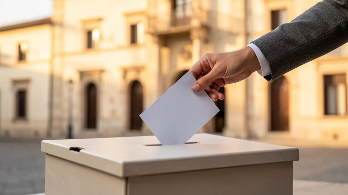 Imagen genérica de votación ciudadana.