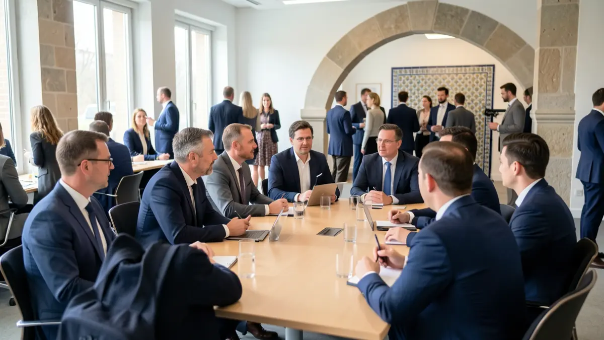 Professionals del sector turístic reunits en una jornada de treball a Lleida.