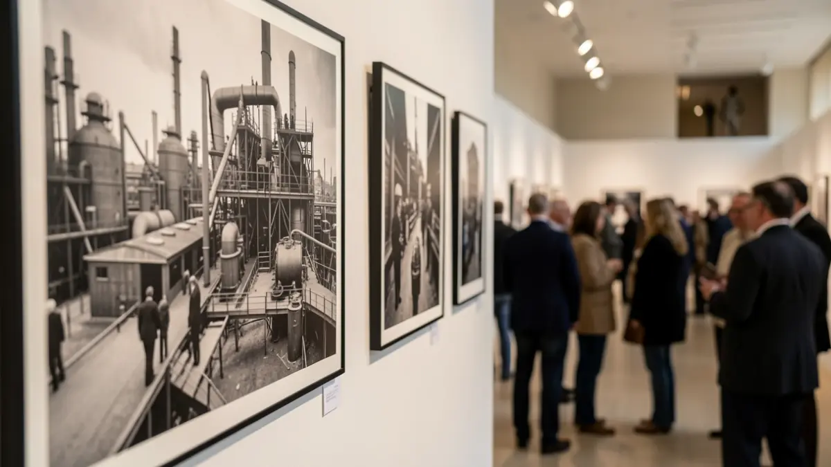 Exposición fotográfica sobre la historia industrial en el Camp de Tarragona.