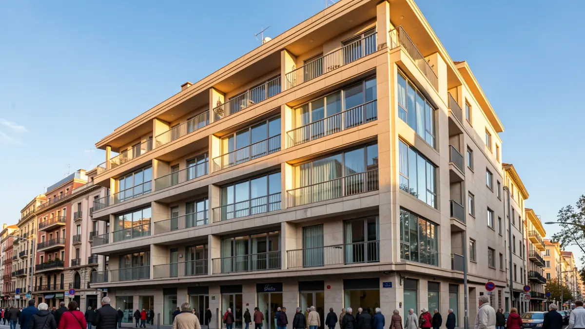 Imatge genèrica de residències per a gent gran a Barcelona.