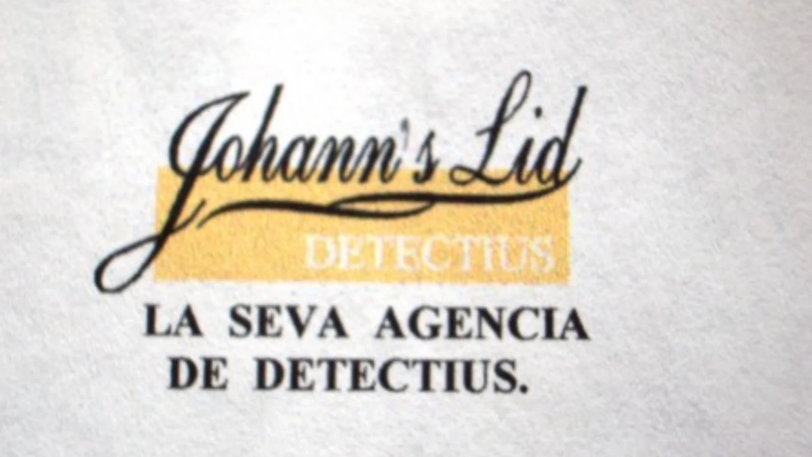 Detectius Johann's Lid Manresa, referent en investigació privada i criminologia