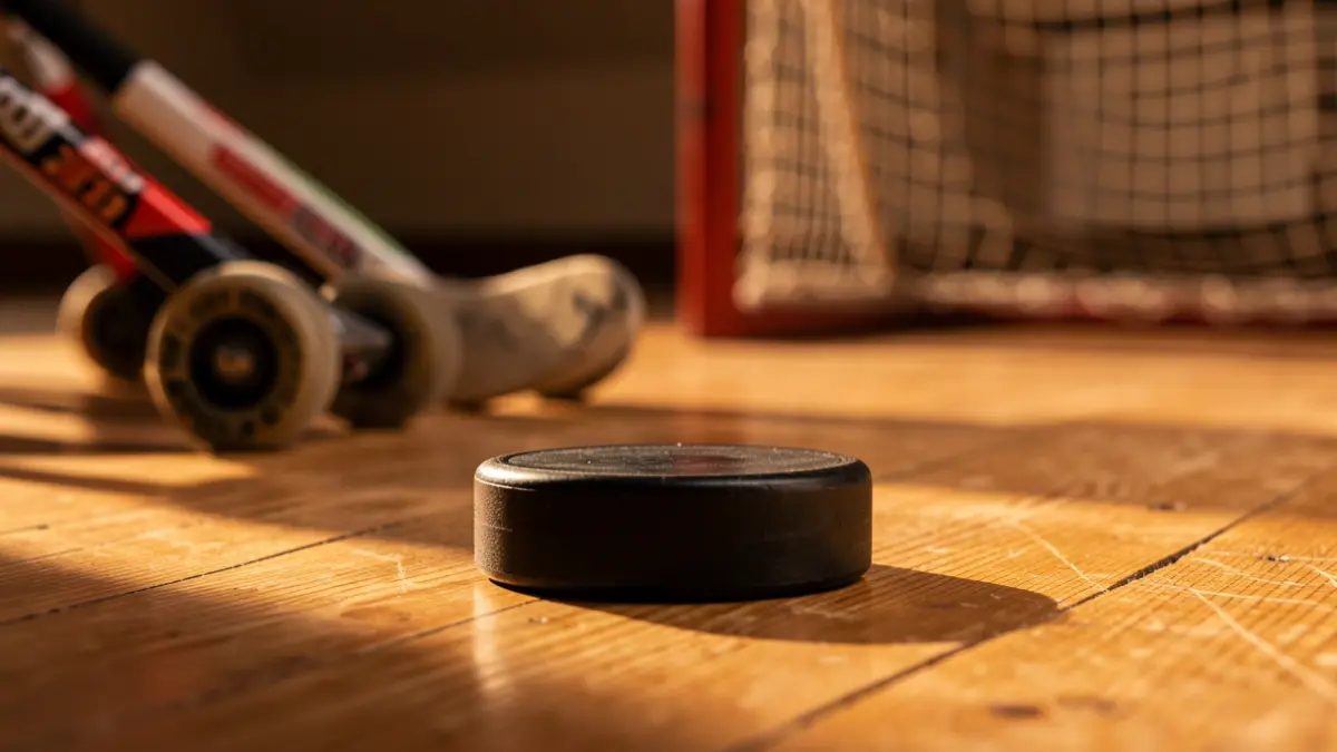 Imagen genérica de un partido de hockey patines.