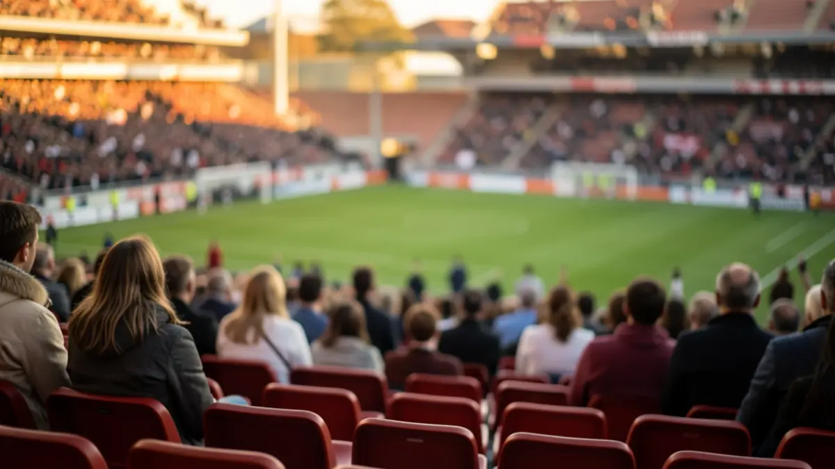 Generic image of an empty football stadium.