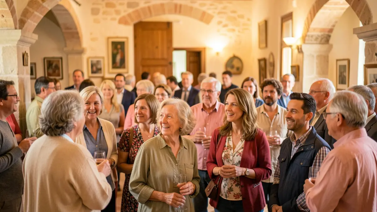 Imatge genèrica d'un esdeveniment cultural amb diversitat de públic.