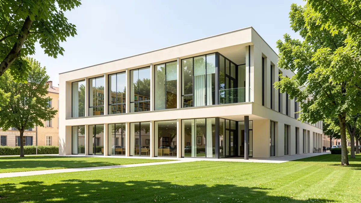 Imatge genèrica de la futura Biblioteca i Arxiu Comarcal de Figueres.