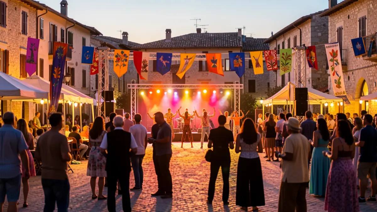Imagen genérica de un festival de artes escénicas al aire libre.