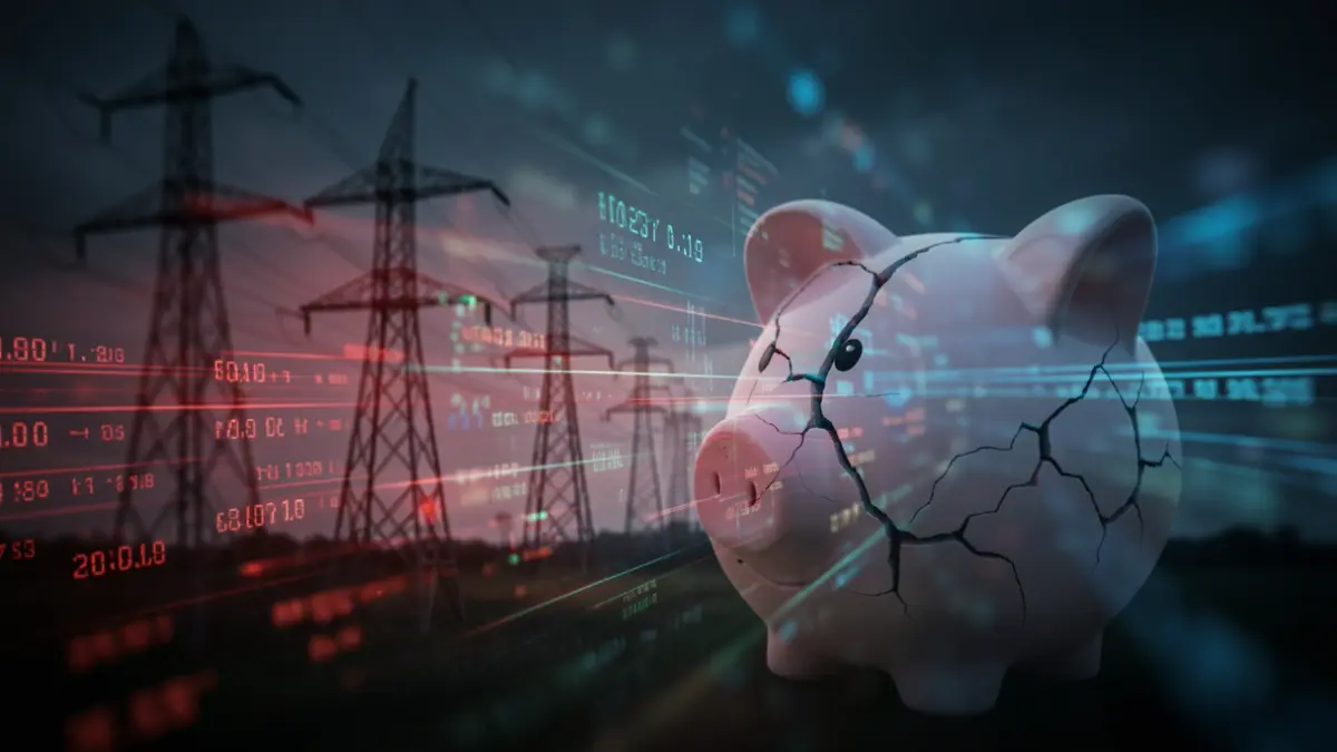Generic image of financial fraud in the energy market.