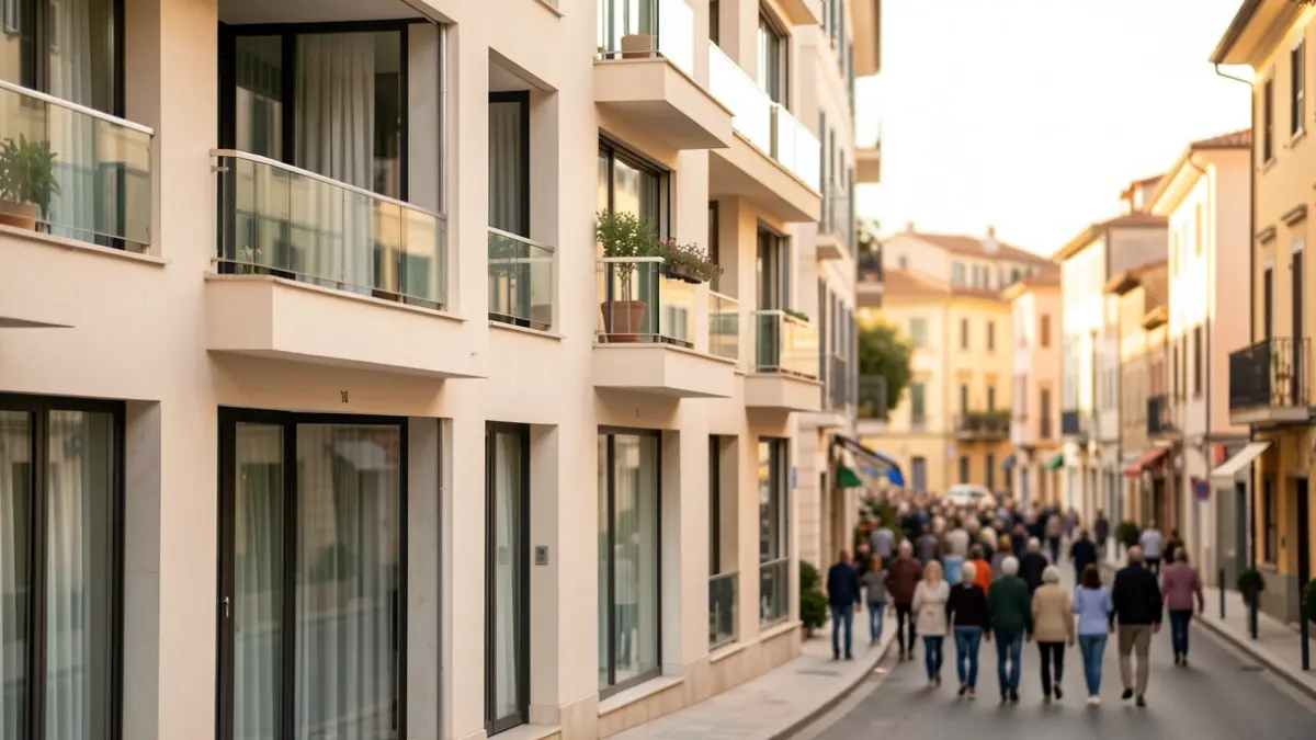 Imatge genèrica d'una nova residència per a gent gran.