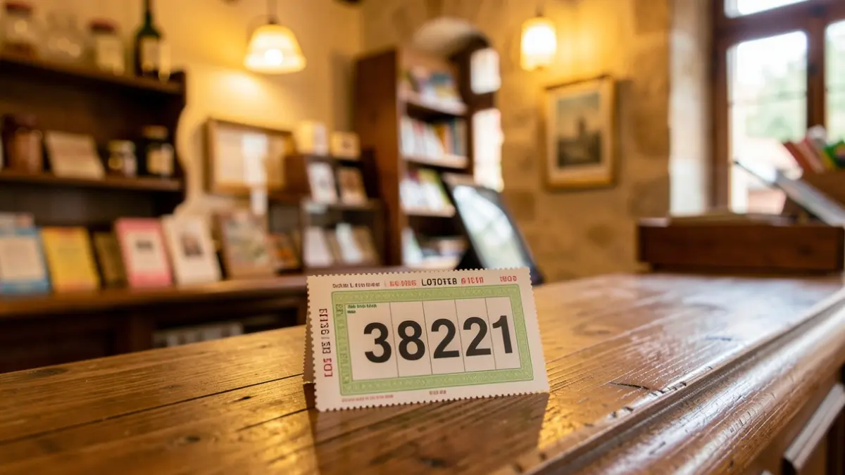 Generic image of a lottery ticket with a prominent number.