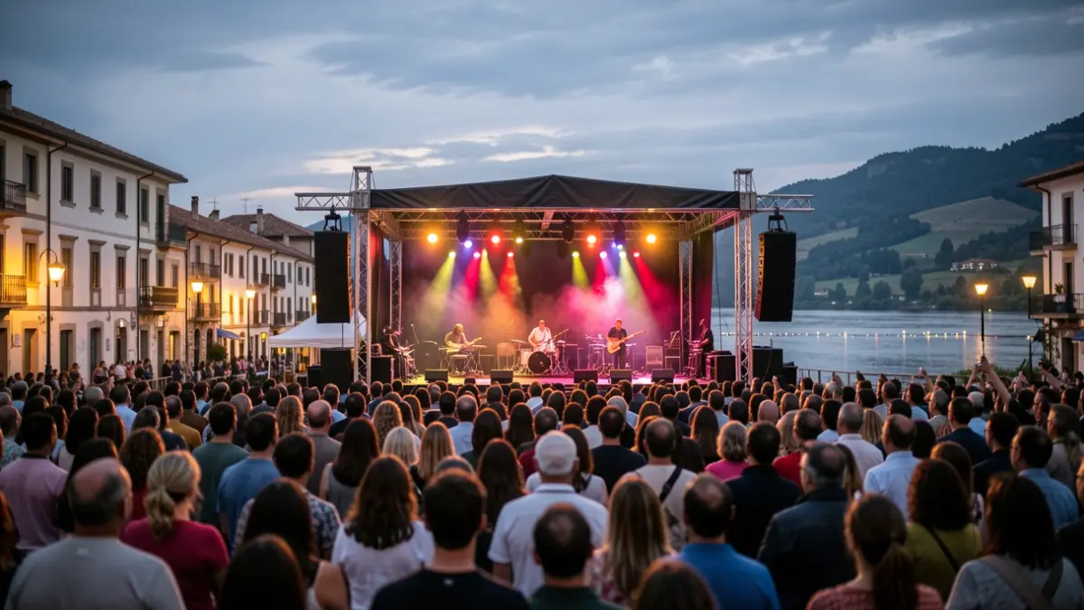 Generic image of an outdoor music festival.