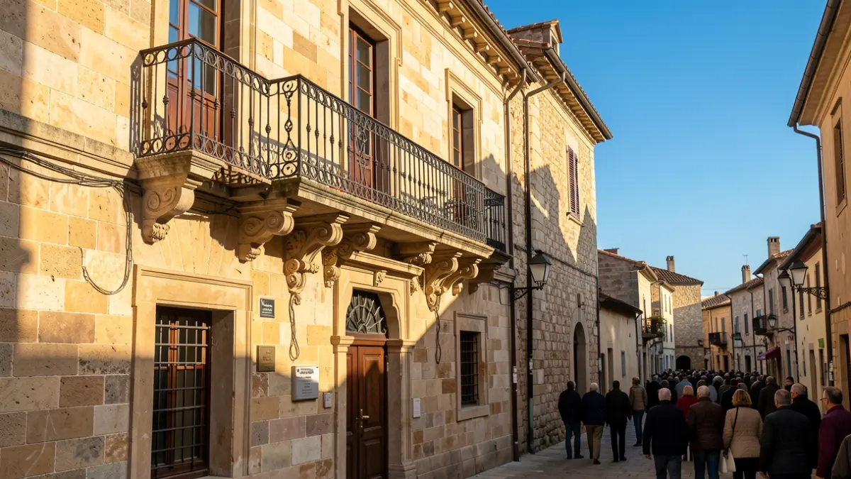 Imatge genèrica d'un edifici consistorial tradicional català.