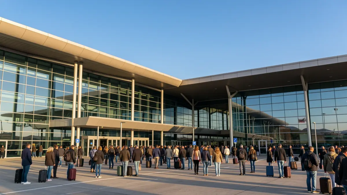 Imatge genèrica d'una terminal d'aeroport a Catalunya.
