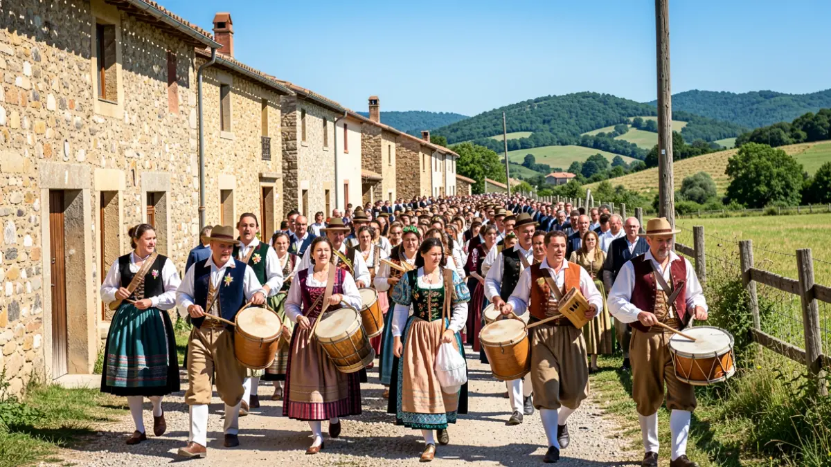 Peregrinació amb aigua de Sant Magí a l'Alt Camp.