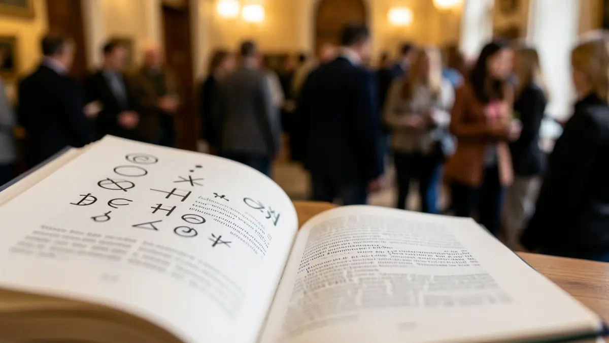 Imatge genèrica d'un llibre obert amb text difuminat.