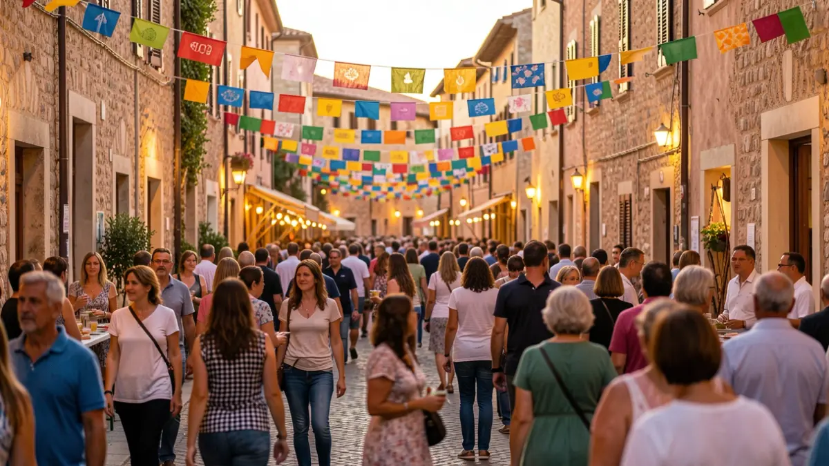 Generic image of a local festival in Catalunya.