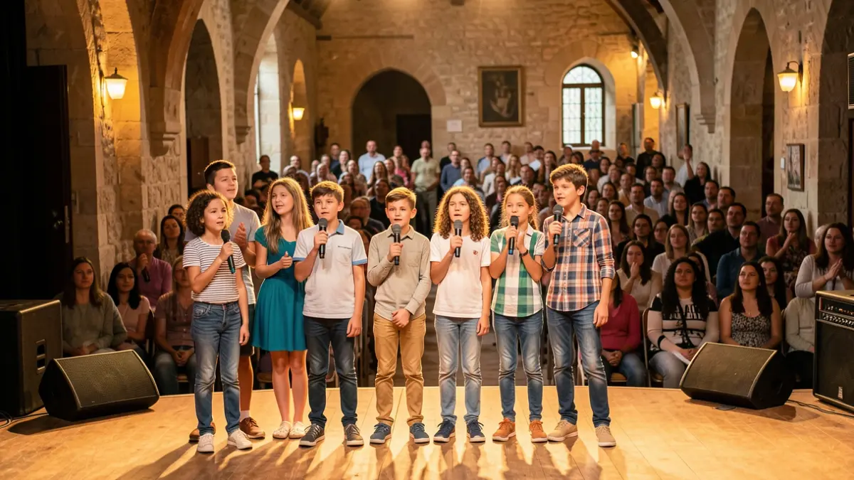 Imatge genèrica d'un pregó infantil i juvenil a Sant Quirze del Vallès.