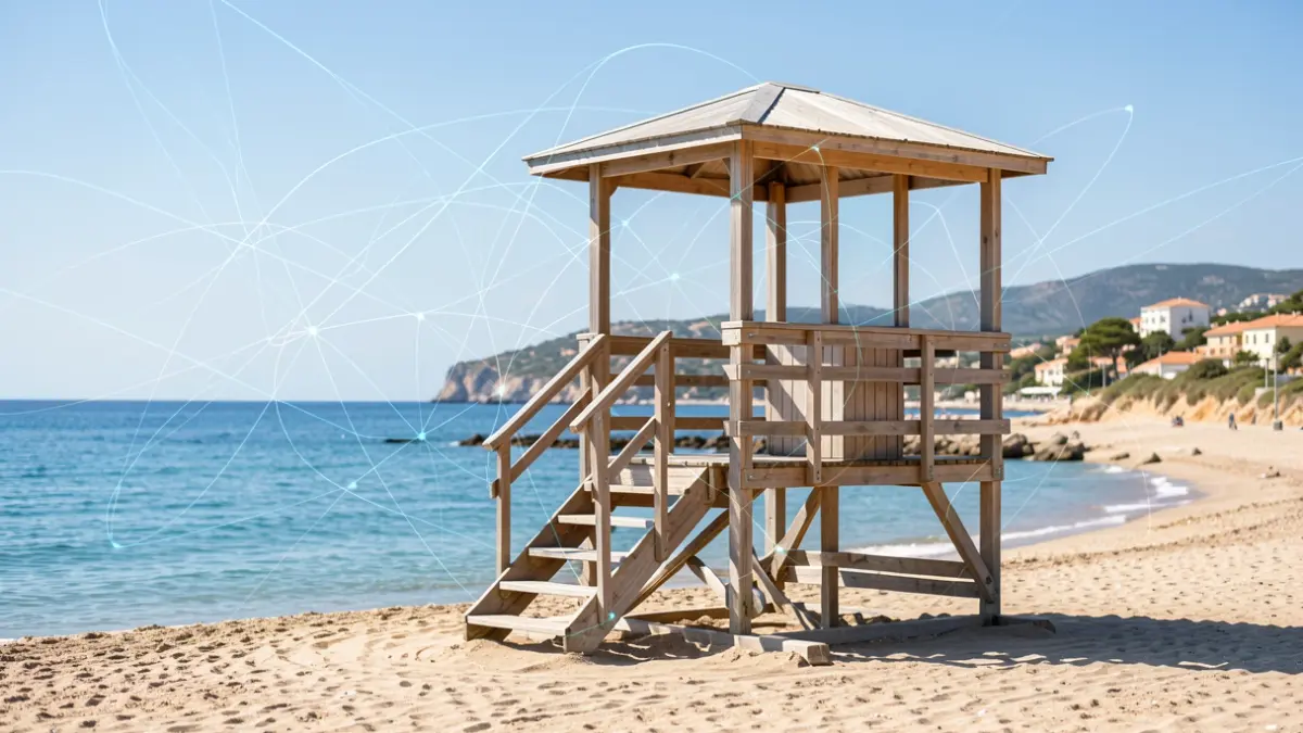 Sistema de inteligencia artificial para detectar ahogamientos en la playa de Roses.