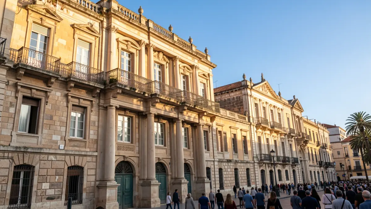 Facade of the Santiyán building in Tarragona.
