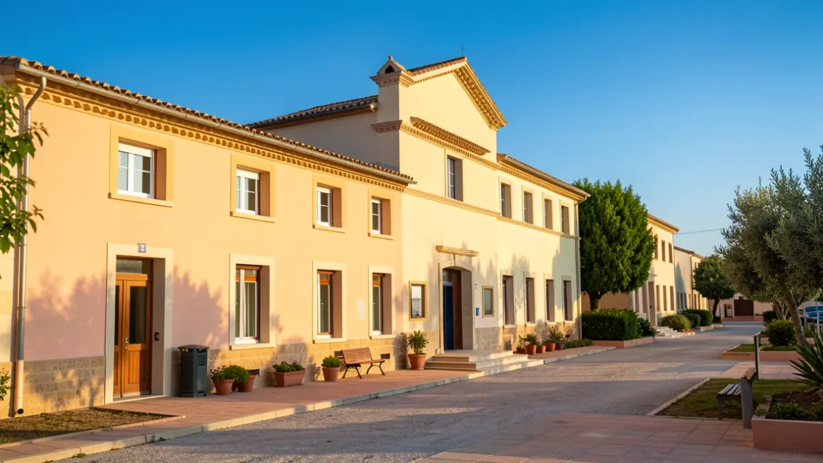 Escuela pública de Torredembarra con mejoras realizadas durante las vacaciones de verano.