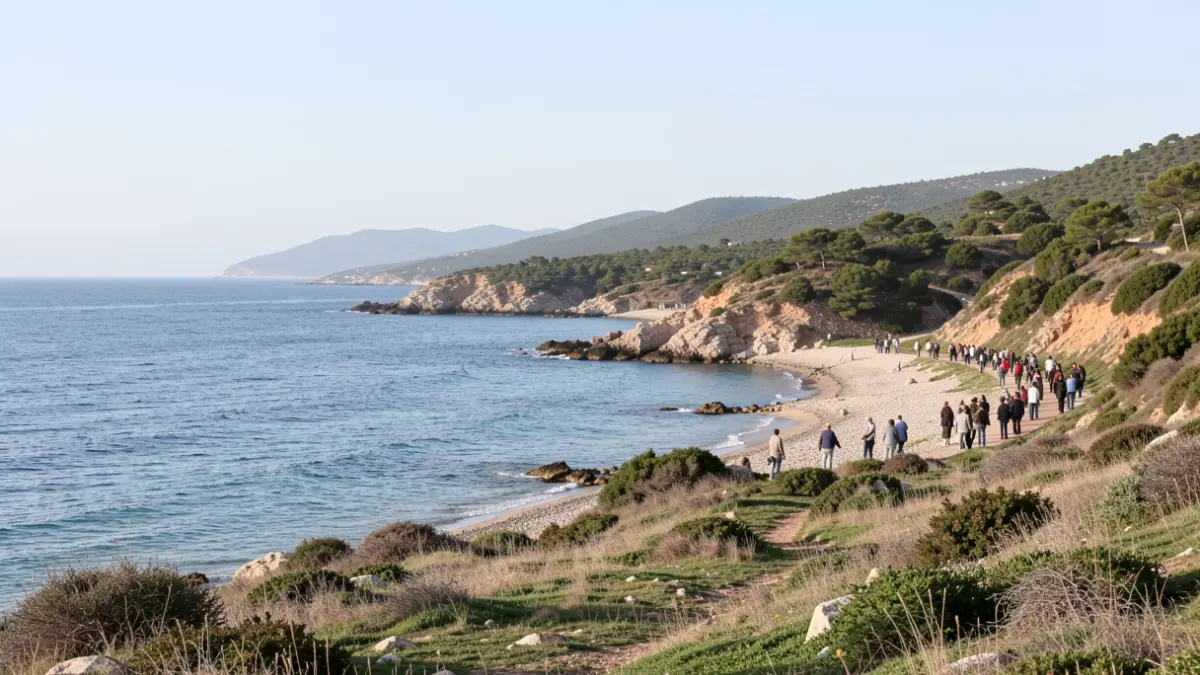 Imatge genèrica d'un paisatge mediterrani fràgil a Llançà.