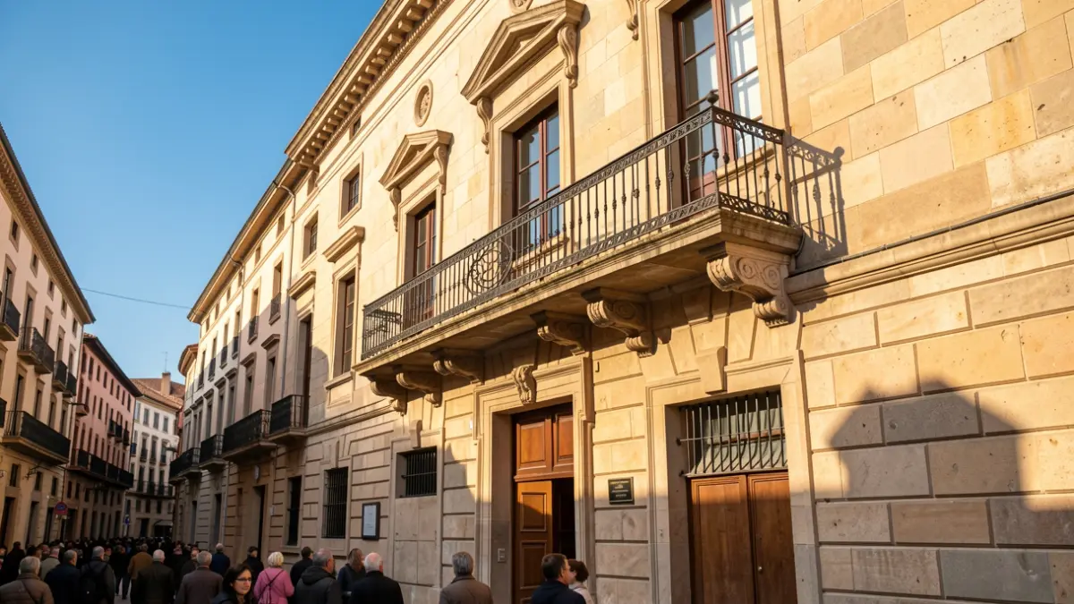 Imagen genérica de la fachada de un ayuntamiento de Catalunya.
