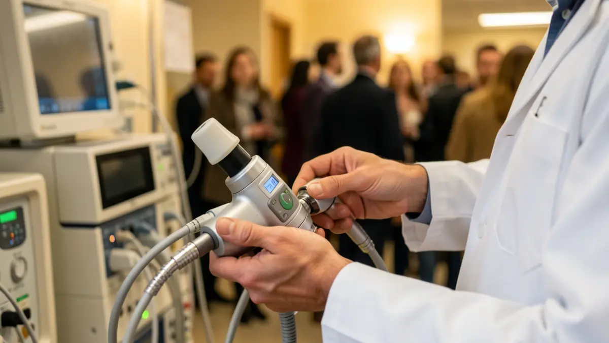 Imatge genèrica d'un equip mèdic treballant en un hospital.