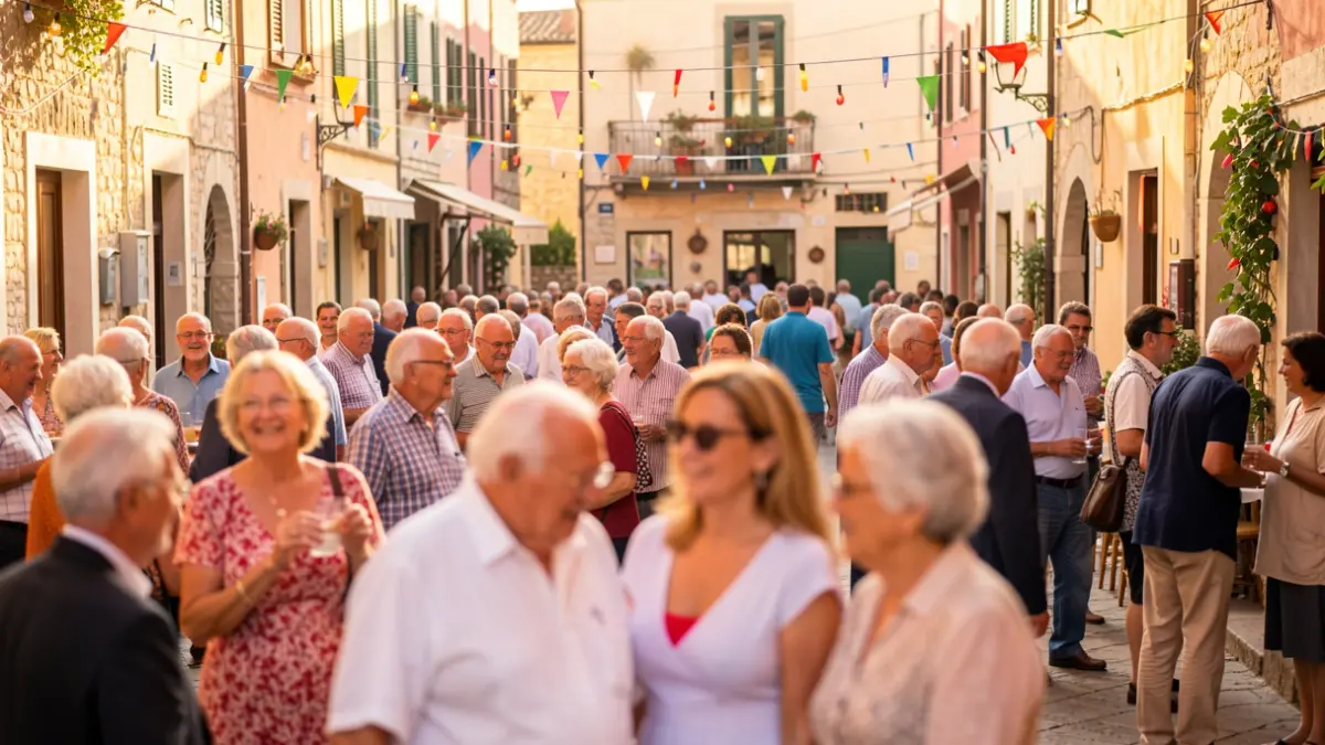 Generic image of a community celebration in Catalunya.