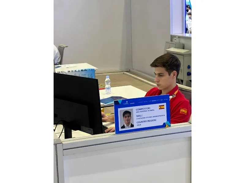 Alumne de Granollers guanya medalla d'excel·lència al WorldSkills de Shanghai